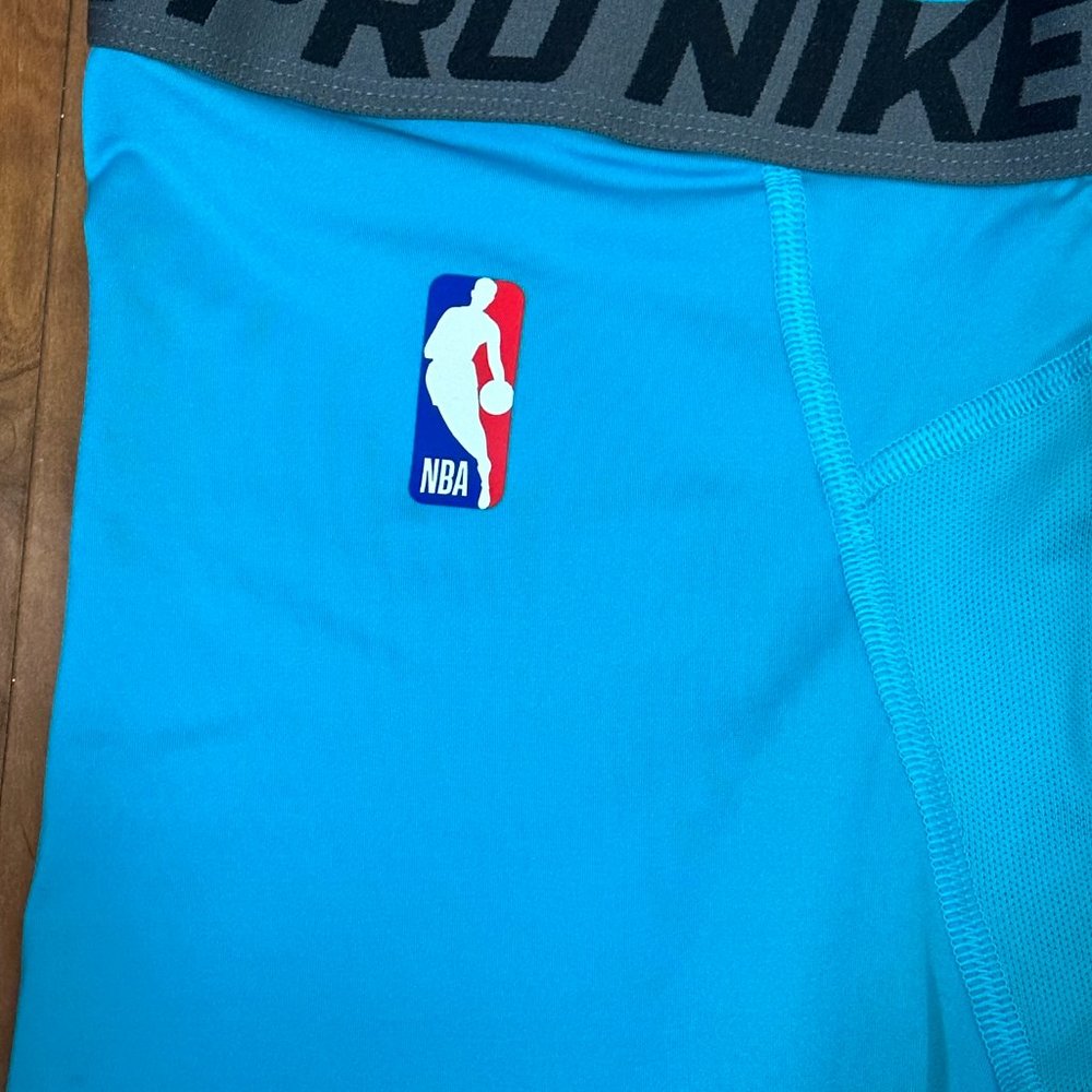 Nike Pro Cool Compression NBA Basketball Shorts Men, teal, 880802-428 - Picture 3 of 3